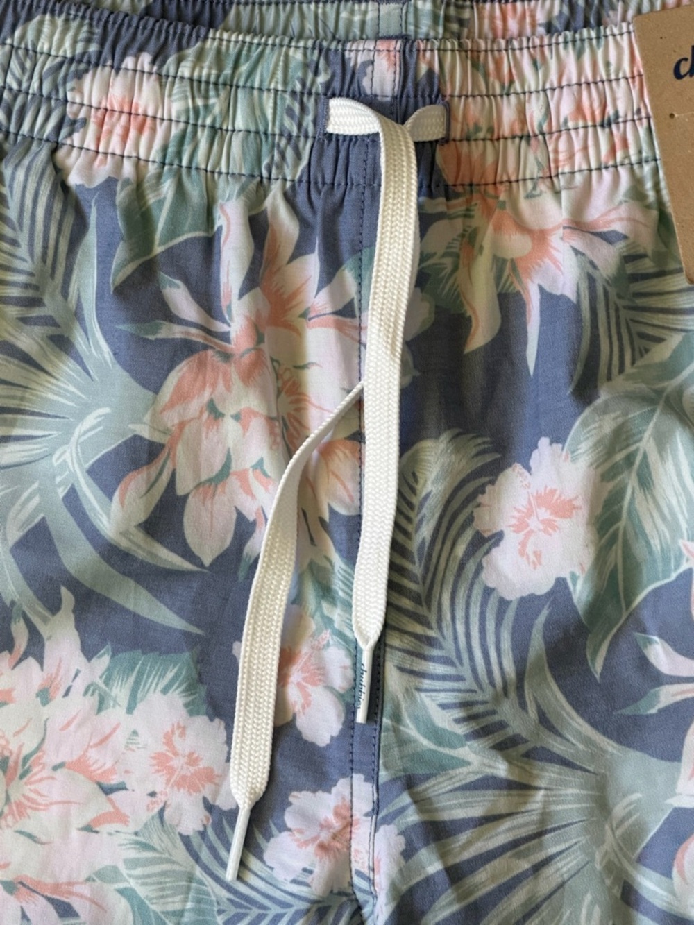 NWT CHUBBIES Tropical Floral Print Swim Trunks Shorts MEN’S MEDIUM M 7” INSEAM - Picture 3 of 8